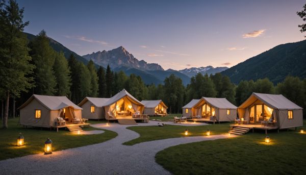 Camping 5 étoiles en auvergne-rhône-alpes : où aller